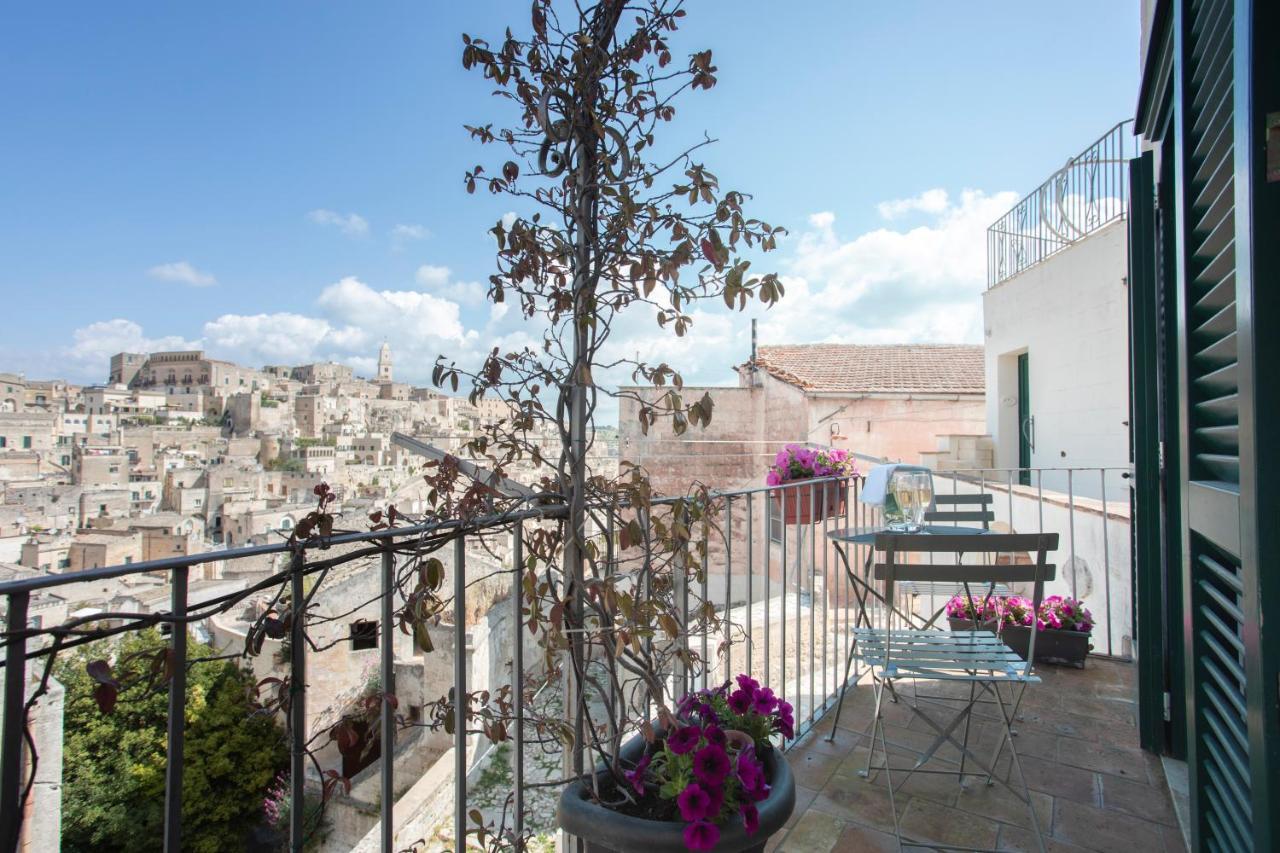 Lo Scorcio, Casa Vacanza Nel Cuore Dei Sassi Con Vista Incantevole Con Self Check-In Matera Kültér fotó